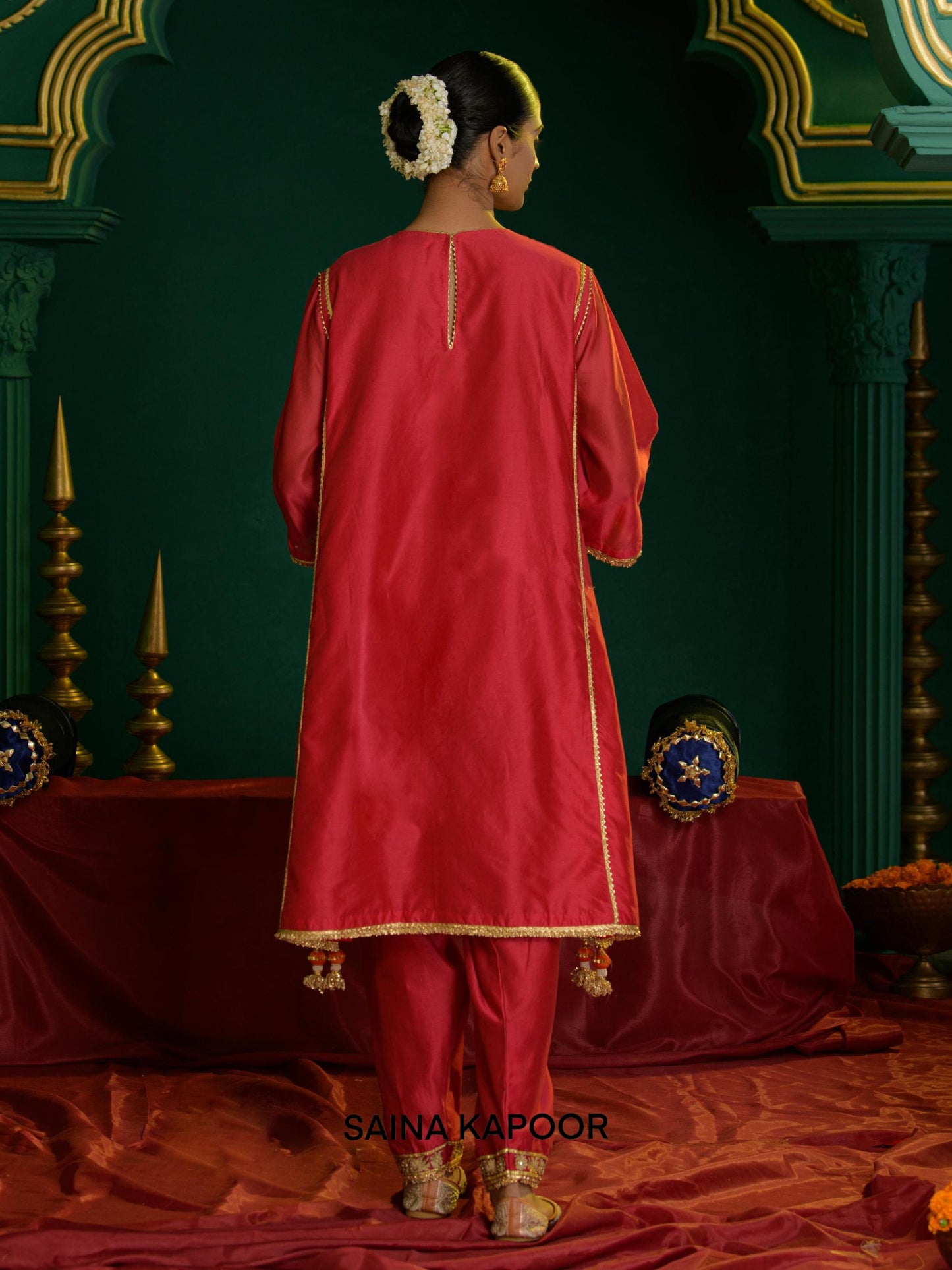 CHOGA,SALWAR AND POTLI - SAINA KAPOOR