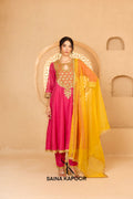 FUCHSIA & YELLOW