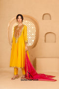 YELLOW & FUCHSIA
