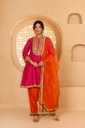 FUCHSIA & ORANGE