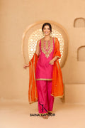 FUCHSIA & ORANGE