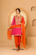 FUCHSIA & ORANGE
